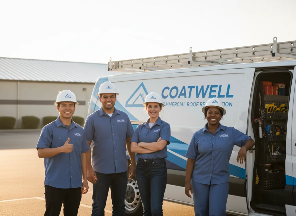 Commercial roof coating company in Section, AL